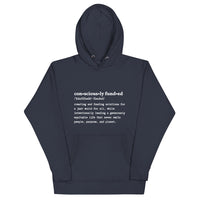 Consciously Funded Definition Unisex Hoodie