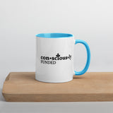 Consciously Funded Mug with Color Inside