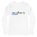 Consciously Funded Color Logo Unisex Long Sleeve Tee