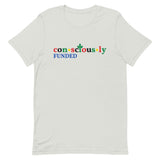 Consciously Funded Color Logo Short-Sleeve Unisex T-Shirt