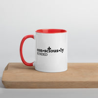 Consciously Funded Mug with Color Inside