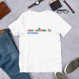 Consciously Funded Color Logo Short-Sleeve Unisex T-Shirt